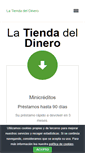 Mobile Screenshot of latiendadeldinero.com